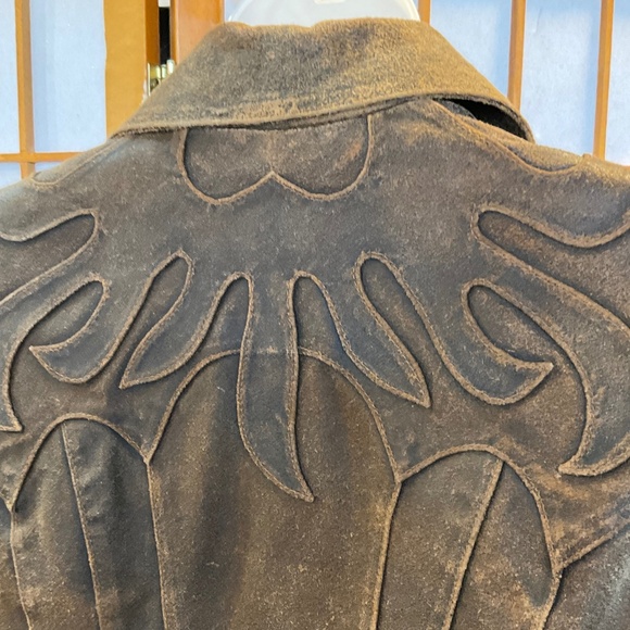 STUHHNER, Roughout Genuine Leather, jaw dropper Jacket - Picture 3 of 16